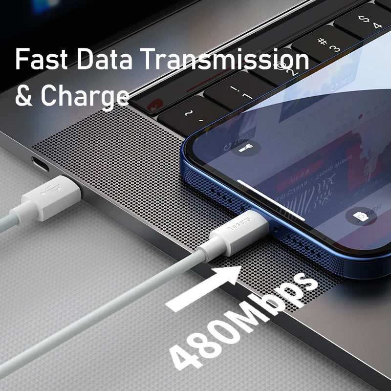 Baseus USB Type C for iPhone 14 13 12 X XR PD 20W Fast Charge USB C Cable for iPhone Cable Charging Data Cable USB C Wire Code