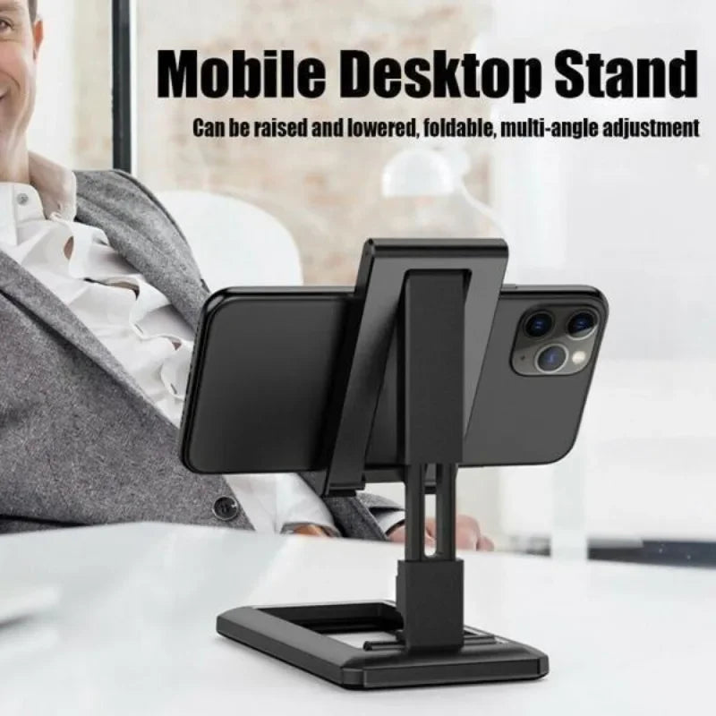 Portable Desktop Holder Foldable Mini Moblie Phone Stand For iPhone 13 Pro Max iPad Xiaomi Desk Bracket Portable Stand