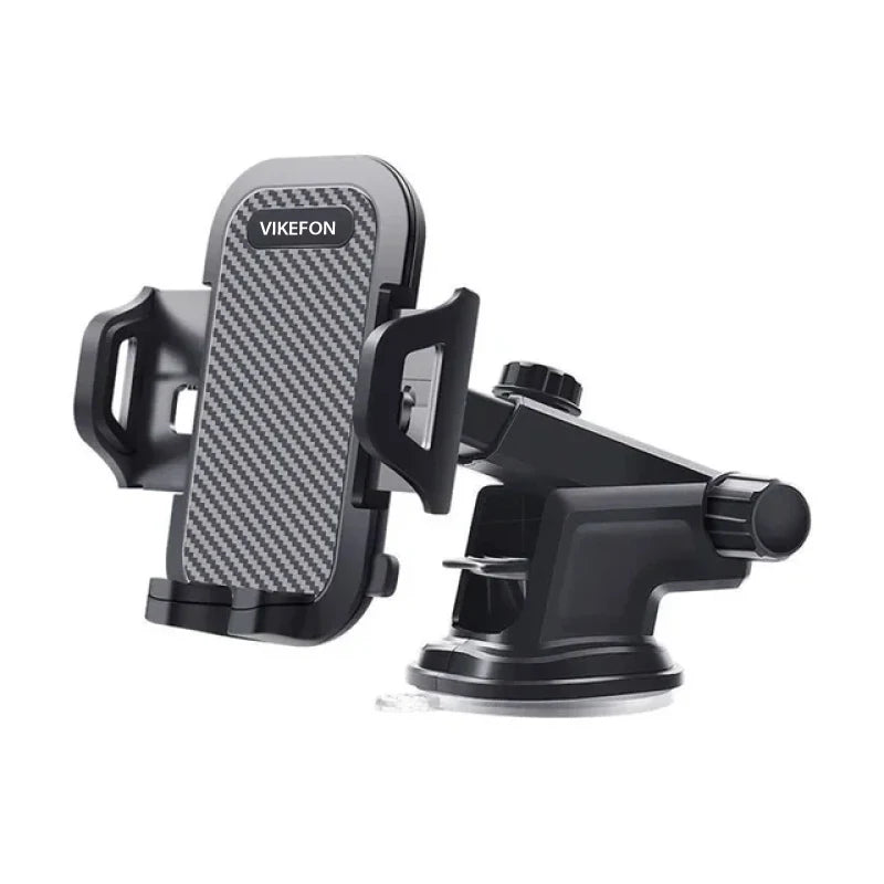 VIKEFON Sucker Car Phone Holder Gravity Mount Stand Suction Cup Smartphone Mobile Cell Car Bracket For iPhone Xiaomi Samsung