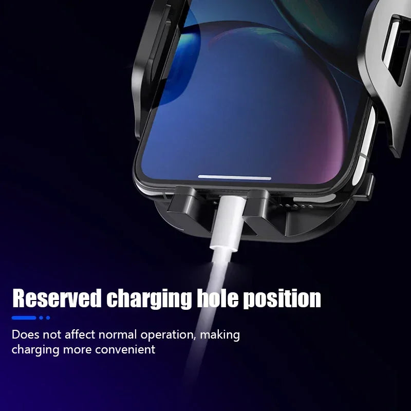 VIKEFON Sucker Car Phone Holder Gravity Mount Stand Suction Cup Smartphone Mobile Cell Car Bracket For iPhone Xiaomi Samsung