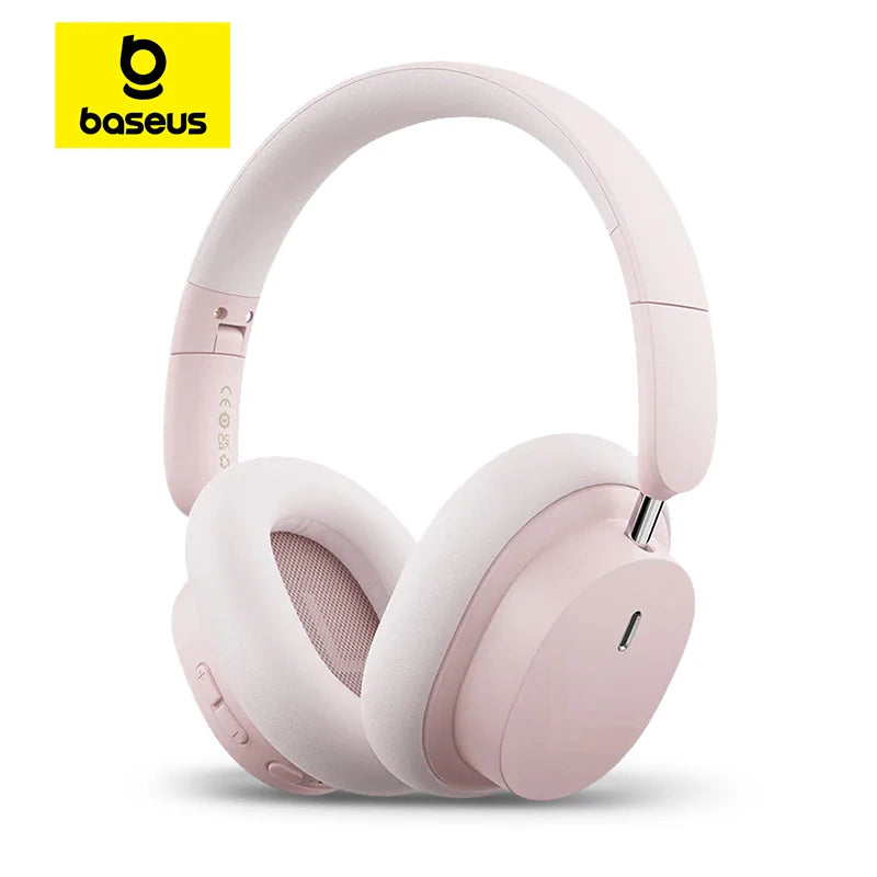 Baseus Bowie D05 Headphones Wireless Earphone Bluetooth 5.3 Headset HiFI Stereo Fones Foldable Wireless Wired Dual Use Headphone