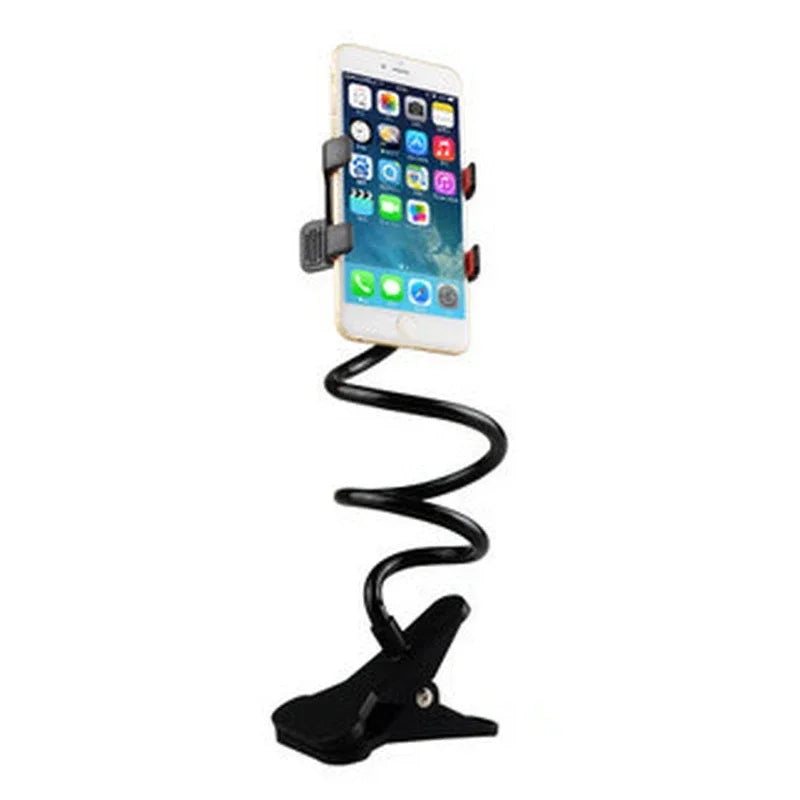 70cm 360 Clip Mobile Phone Holder Stand Portable Flexible Lazy Bed Desktop Bracket Smartphones Desk Bed Mount Stand Base Support