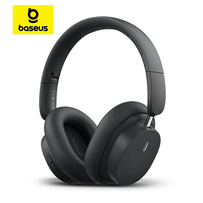 Baseus Bowie D05 Headphones Wireless Earphone Bluetooth 5.3 Headset HiFI Stereo Fones Foldable Wireless Wired Dual Use Headphone