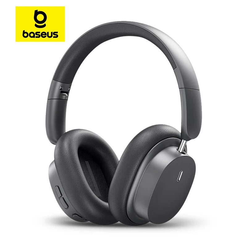 Baseus Bowie D05 Headphones Wireless Earphone Bluetooth 5.3 Headset HiFI Stereo Fones Foldable Wireless Wired Dual Use Headphone