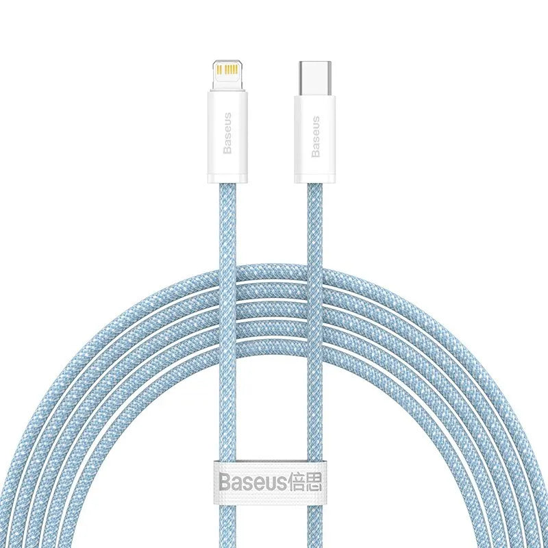 Baseus USB C Cable For IPhone 14 13 12 11 Pro Max XS 20W Fast Charging Cable Type C To Lighting Date Wire For iPad Macbook