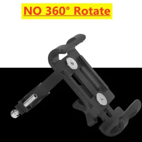 360 Rotate Metal Motorcycle Bicycle Phone Holder Aluminum Alloy Anti-slip Bracket Support GPS Clip Bike Phone Stand for iPhone