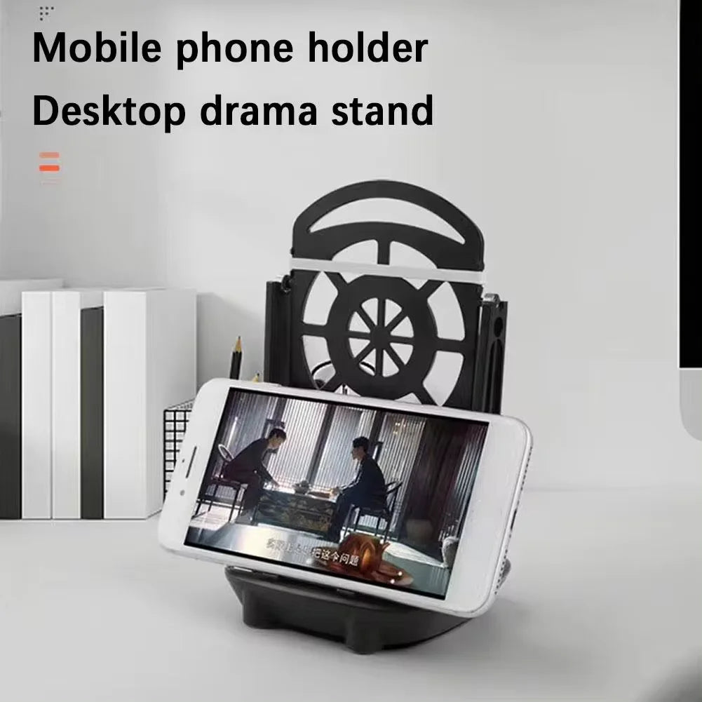 Desk Walking Swing Shaker Mobile Phone Stand Holder Pedometer Brush Stepper For Phone Wiggler Counter For iPhone Samsung Xiaomi