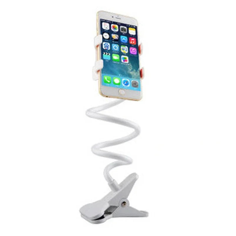 70cm 360 Clip Mobile Phone Holder Stand Portable Flexible Lazy Bed Desktop Bracket Smartphones Desk Bed Mount Stand Base Support