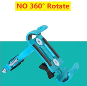 360 Rotate Metal Motorcycle Bicycle Phone Holder Aluminum Alloy Anti-slip Bracket Support GPS Clip Bike Phone Stand for iPhone