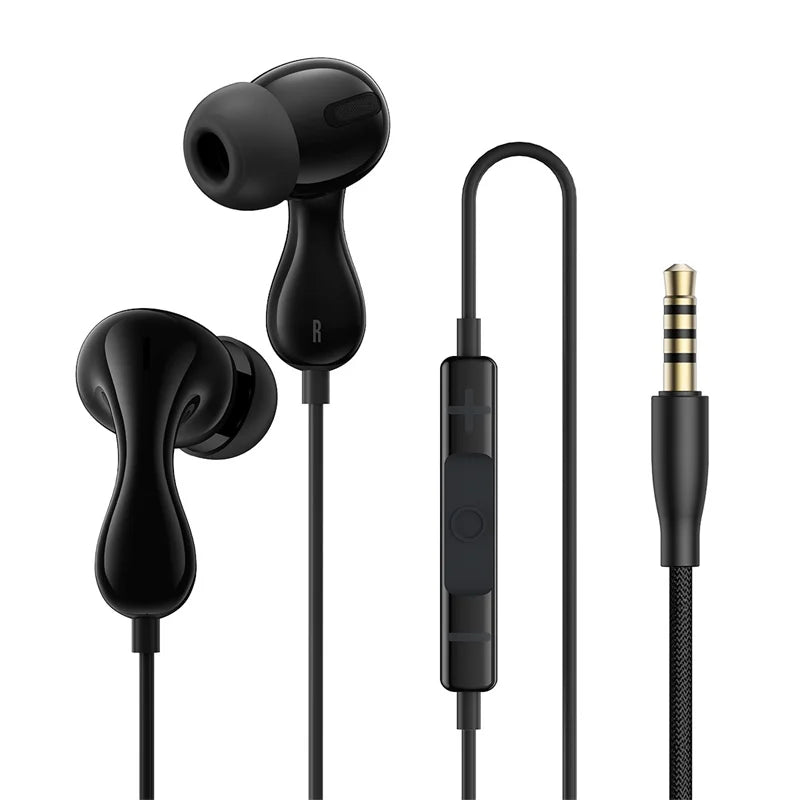 Baseus Encok CZ20/HZ20 Wired Earphone Type-C/3.5mm Jack Hi-Res Audio with Mic Wired Headset For Laptop Computer Tablet Cellphone