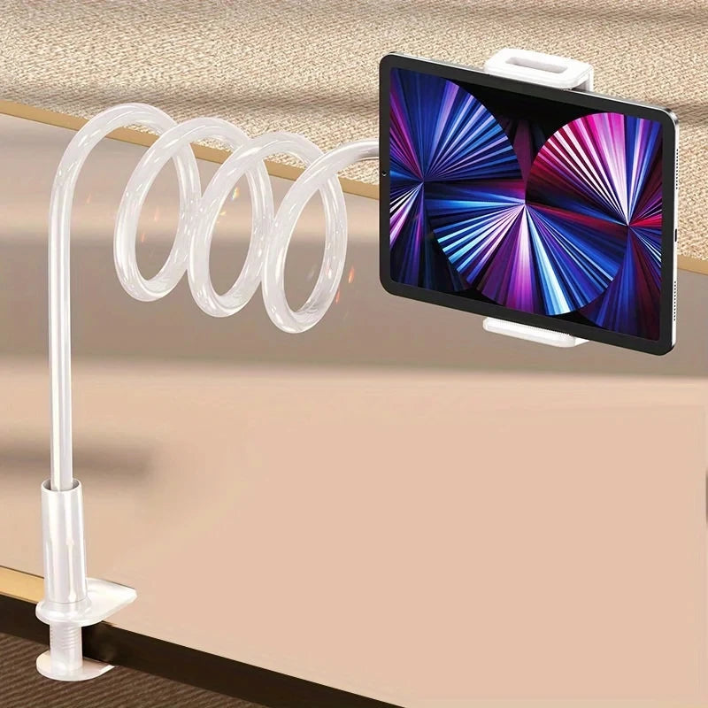 Lazy Bedside Desktop Live Foldable 70cm Mobile Phone Tablet Clip Stand Headrest Holder For iPad Samsung Tabs Xiaomi ASUS