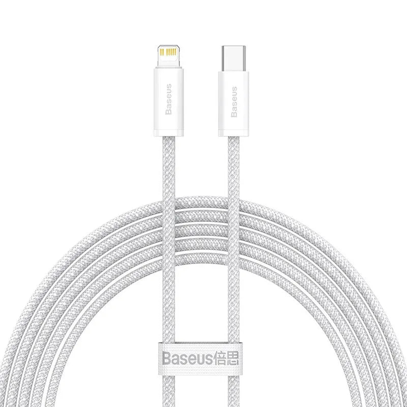 Baseus USB C Cable For IPhone 14 13 12 11 Pro Max XS 20W Fast Charging Cable Type C To Lighting Date Wire For iPad Macbook